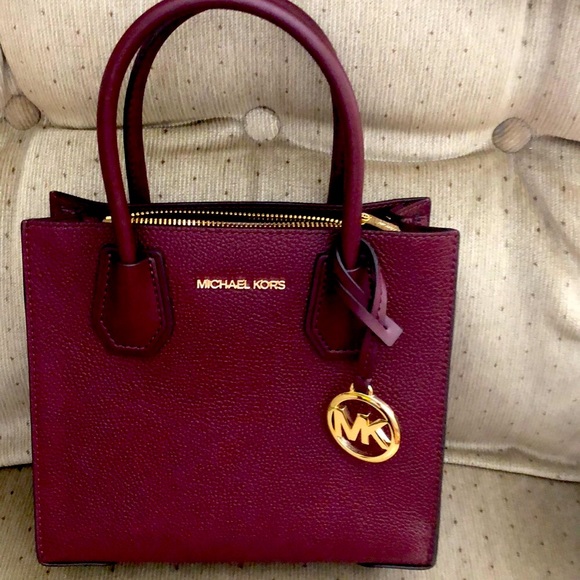 Michael Kors Handbags - Michael Kors Burgundy Handbag NWT